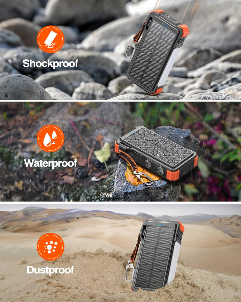 Solar Power Bank PRO (20.000mAh, 20W)