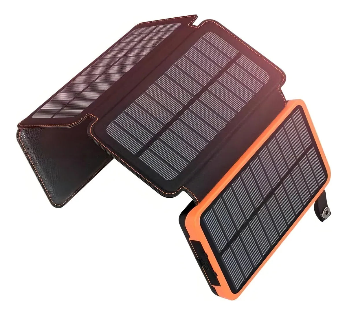 Foldable 1+3 Solar Panel Power Bank Portable Charger 20.000mAh (20W)